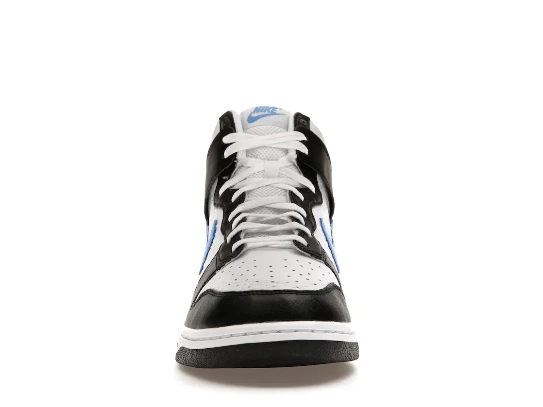 Фото № 2 с приближением к товару «‎Nike Dunk High Retro FLC Black University Blue White»