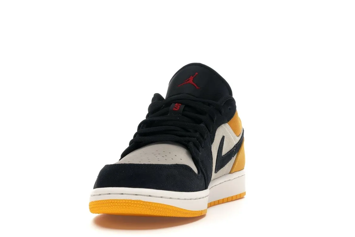 Фото № 2 с приближением к товару «‎Jordan 1 Low Sail University Gold Black»