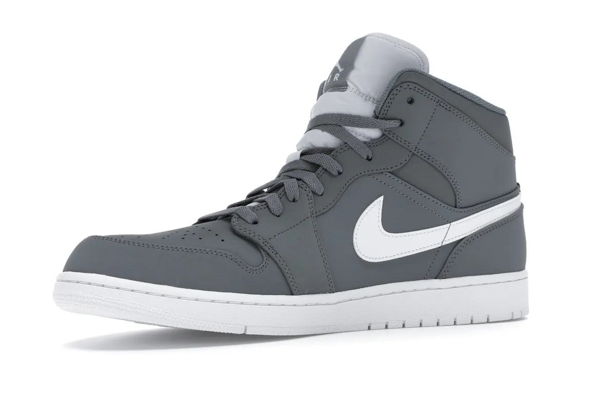 Фото № 3 с приближением к товару «‎Jordan 1 Mid Cool Grey/White»