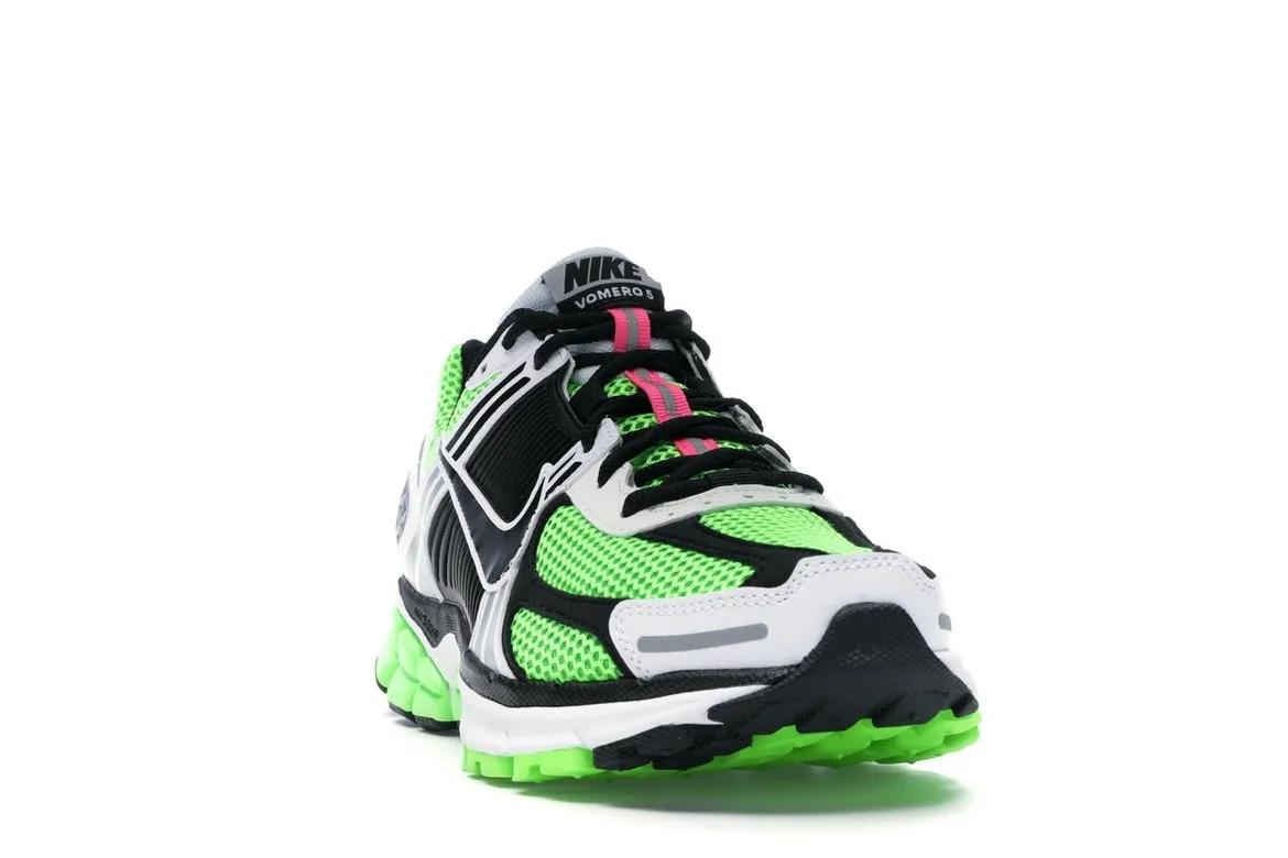 Фото № 3 с приближением к товару «‎Nike Zoom Vomero 5 Electric Green Black»