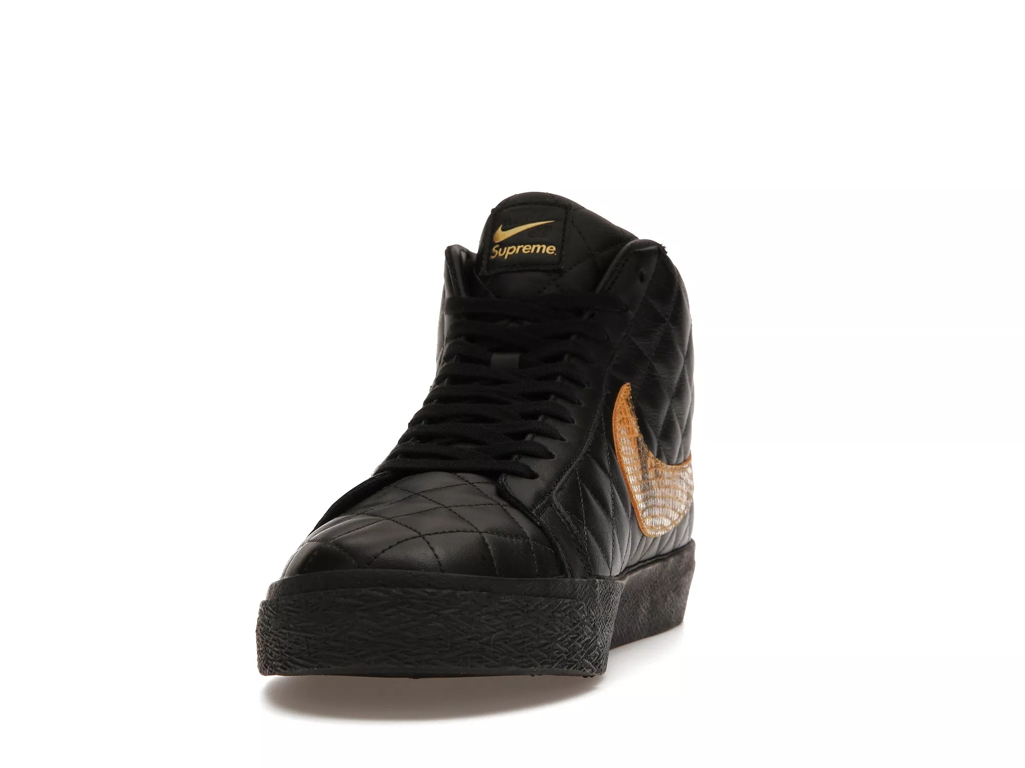 Фото № 2 с приближением к товару «‎Nike SB Blazer Mid QS Supreme Black»