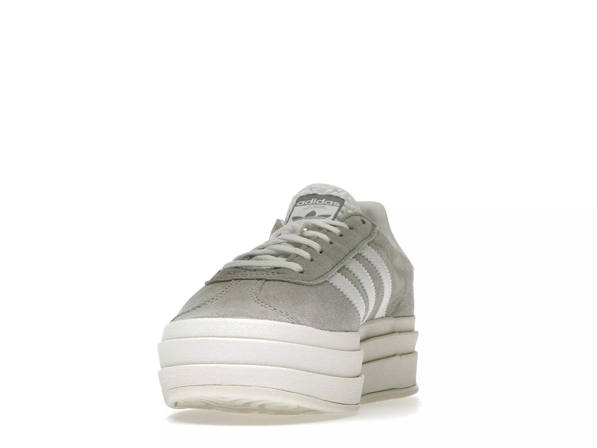 Фото № 2 с приближением к товару «‎adidas Gazelle Bold Grey White »
