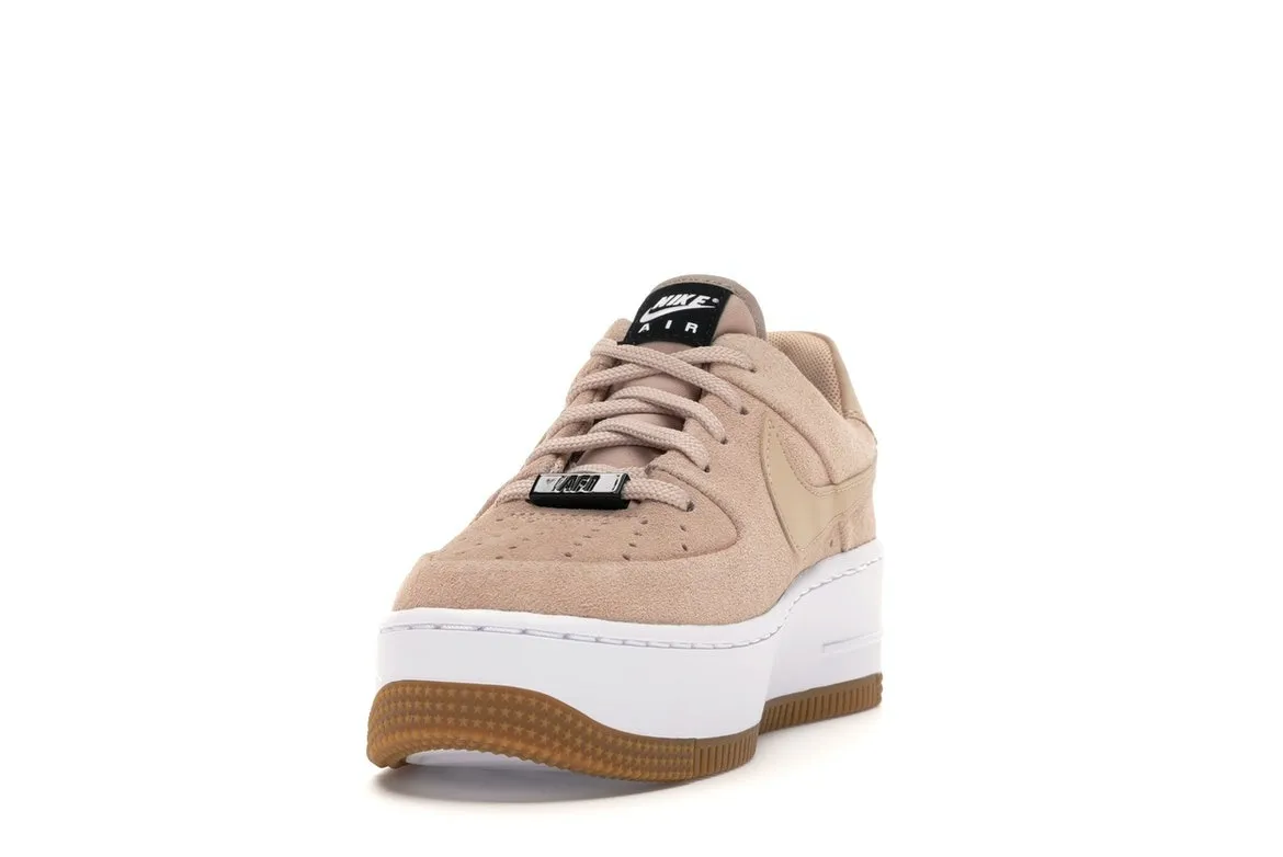 Фото № 3 с приближением к товару «‎Nike Air Force Sage Low Beige Suede »