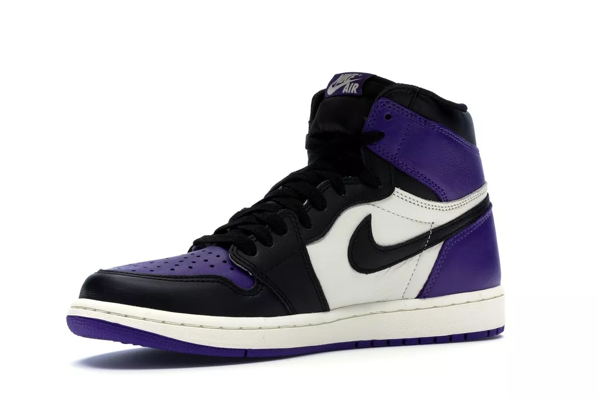 Фото № 3 с приближением к товару «‎Jordan 1 Retro High Court Purple»