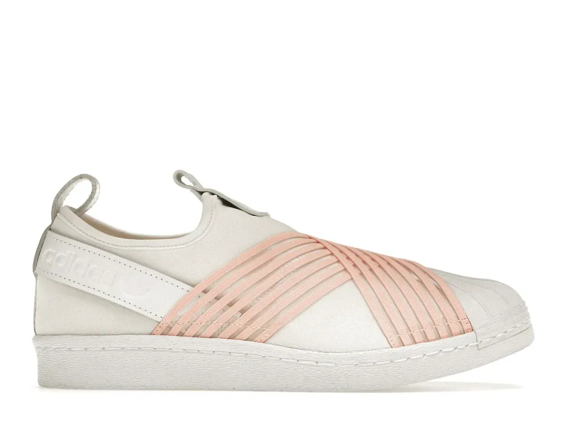 Фото № 1 с приближением к товару «‎adidas Superstar Slip on White Orange »