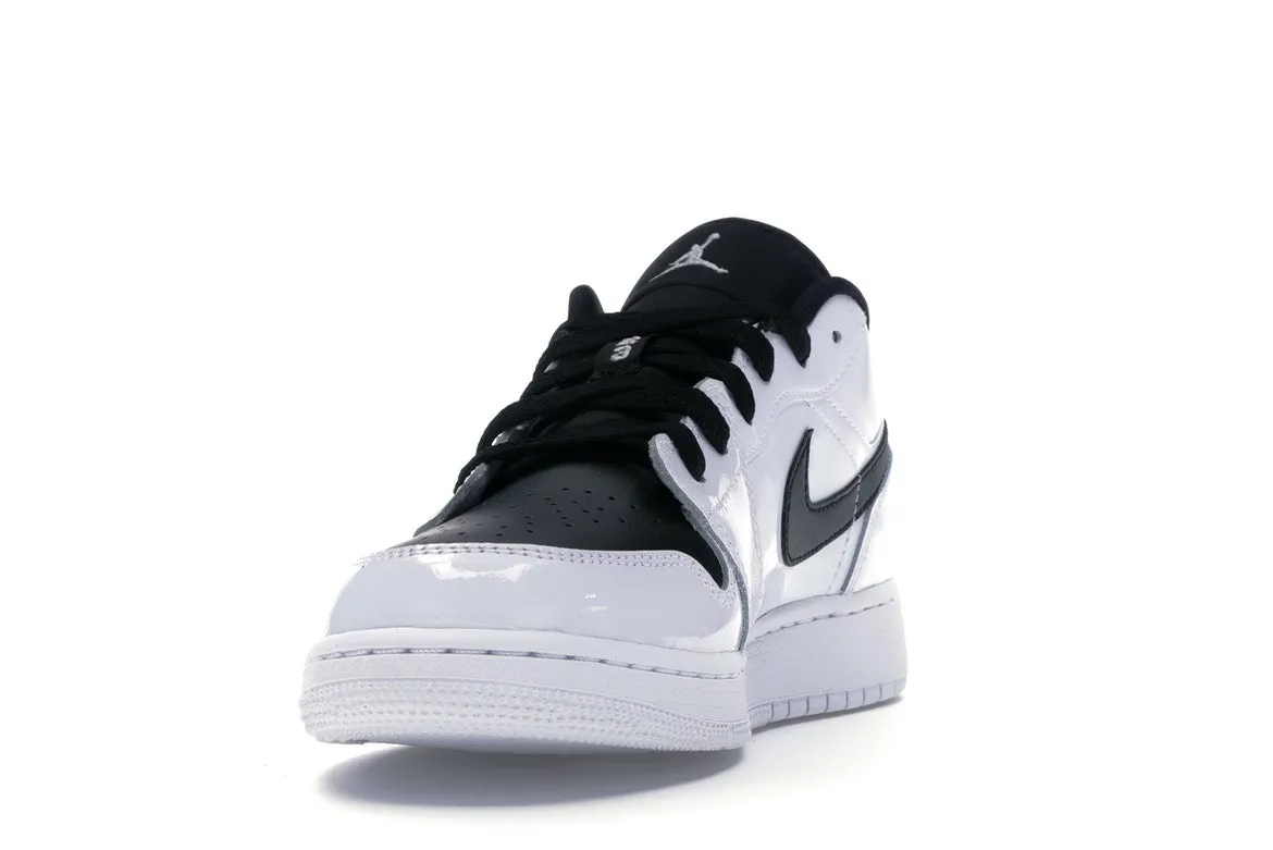 Фото № 3 с приближением к товару «‎Jordan 1 Low White Black »