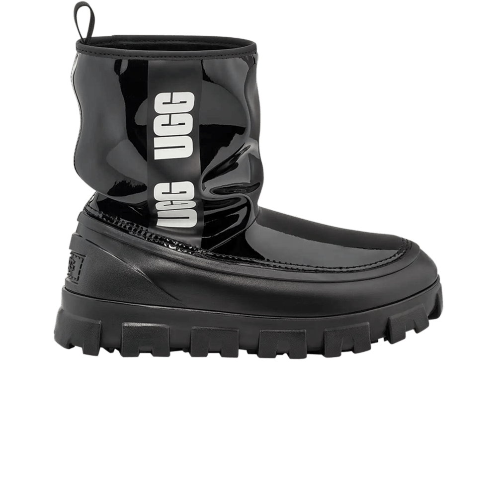 UGG Women's Classic Brellah Mini Boot Black