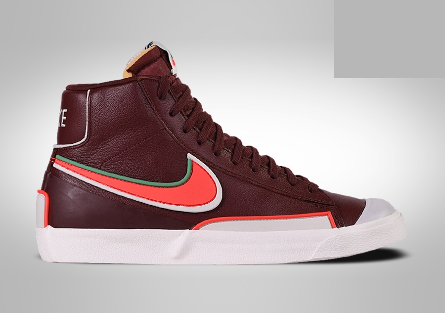 Фото № 1 с приближением к товару «‎Nike Blazer ’77 Retro Infinite Dark Maroon »