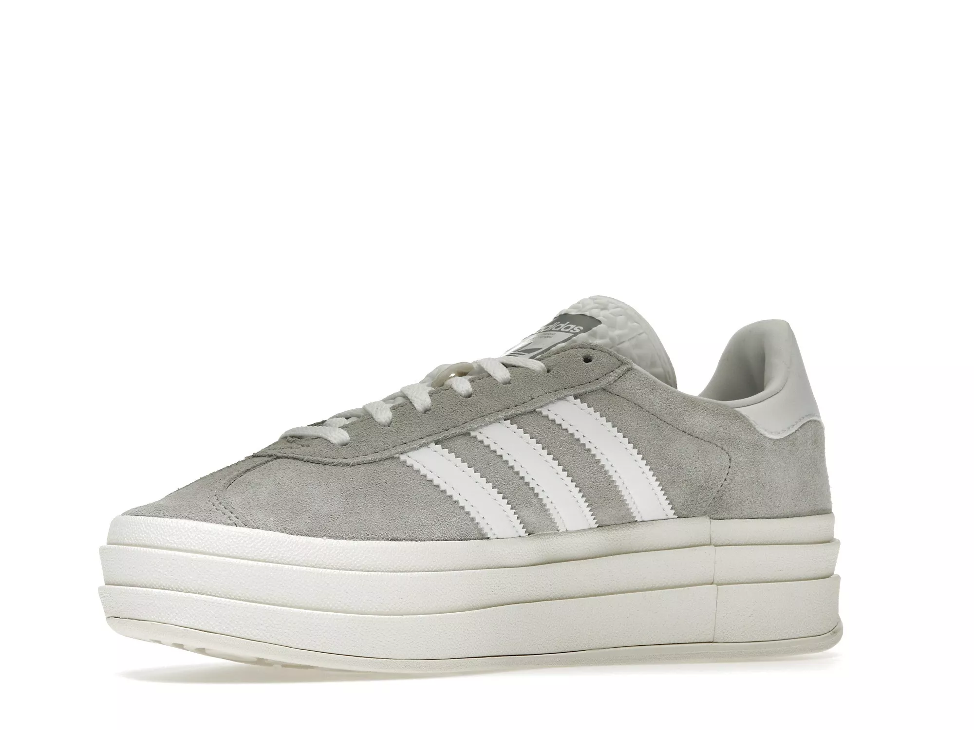 Фото № 6 с приближением к товару «‎adidas Gazelle Bold Grey White »