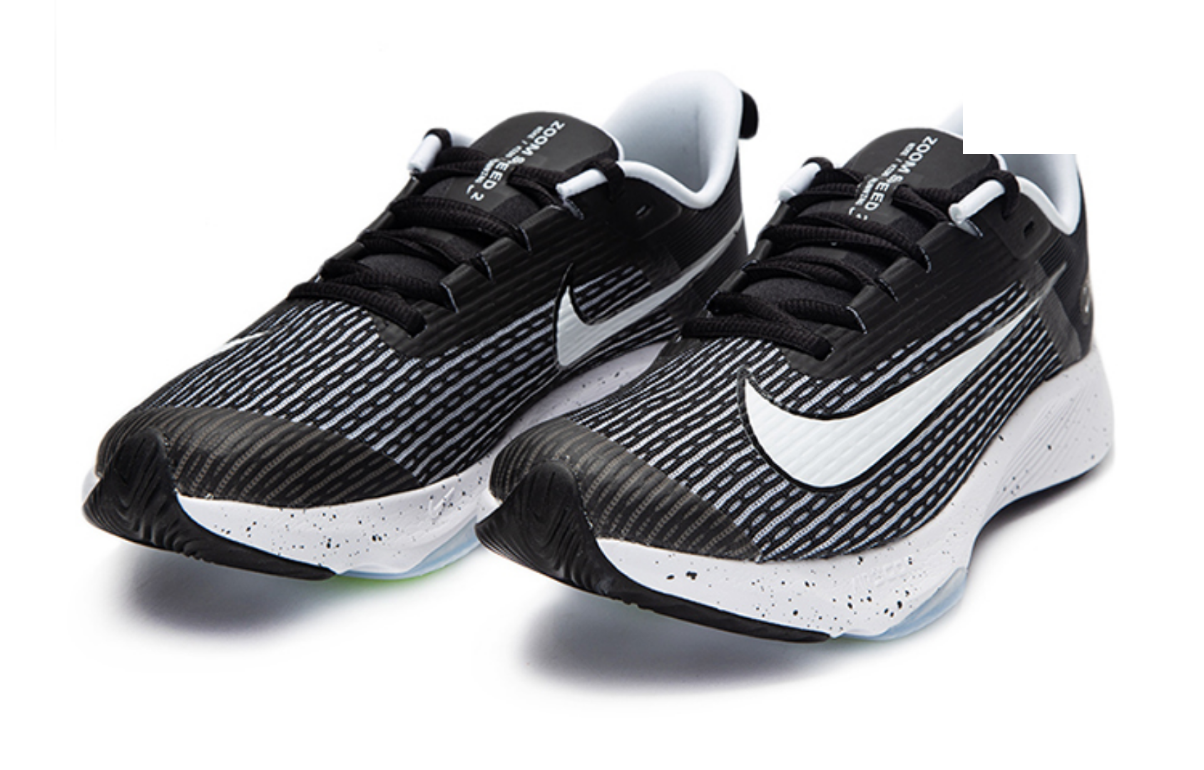 Фото № 3 с приближением к товару «‎Nike Air Zoom Speed 2 GS 'Black White'»