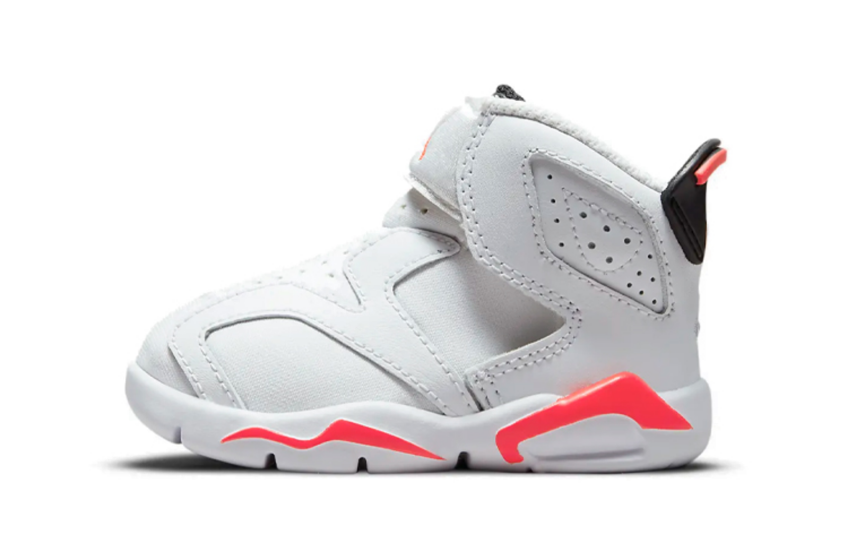 Фото № 1 с приближением к товару «‎(TD) Air Jordan 6 Retro Little Flex Basketball Shoes White»