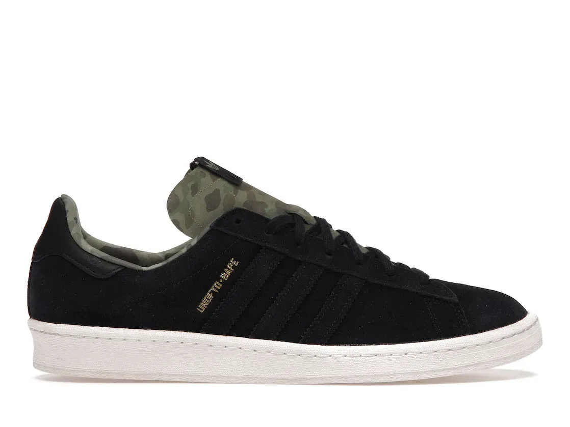 Фото № 1 с приближением к товару «‎adidas Campus 80s Undefeated x Bape Black»