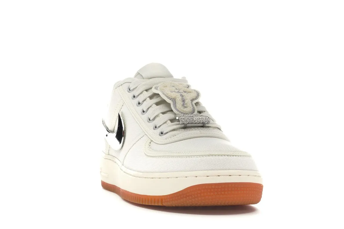 Фото № 3 с приближением к товару «‎Nike Air Force 1 Low Travis Scott Sail»