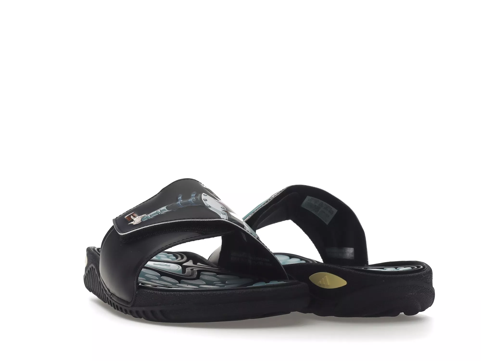 Фото № 3 с приближением к товару «‎adidas Reptossage Hook-And-Loop Slides Yu-Gi-Oh! Blue Eyes White Dragon»