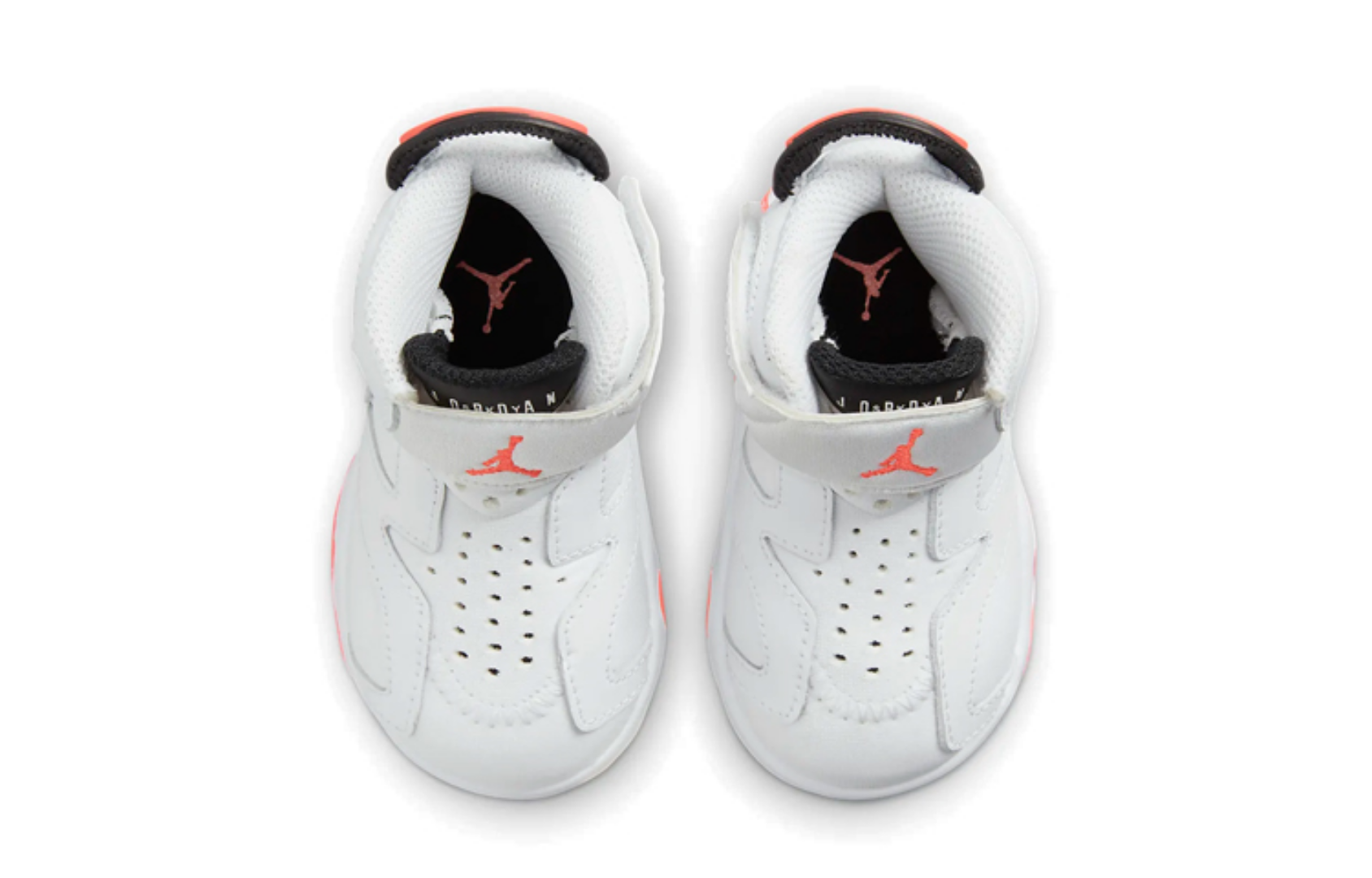 Фото № 4 с приближением к товару «‎(TD) Air Jordan 6 Retro Little Flex Basketball Shoes White»