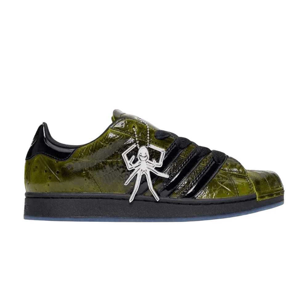 Sp5der x adidas Superstar Yellow Black