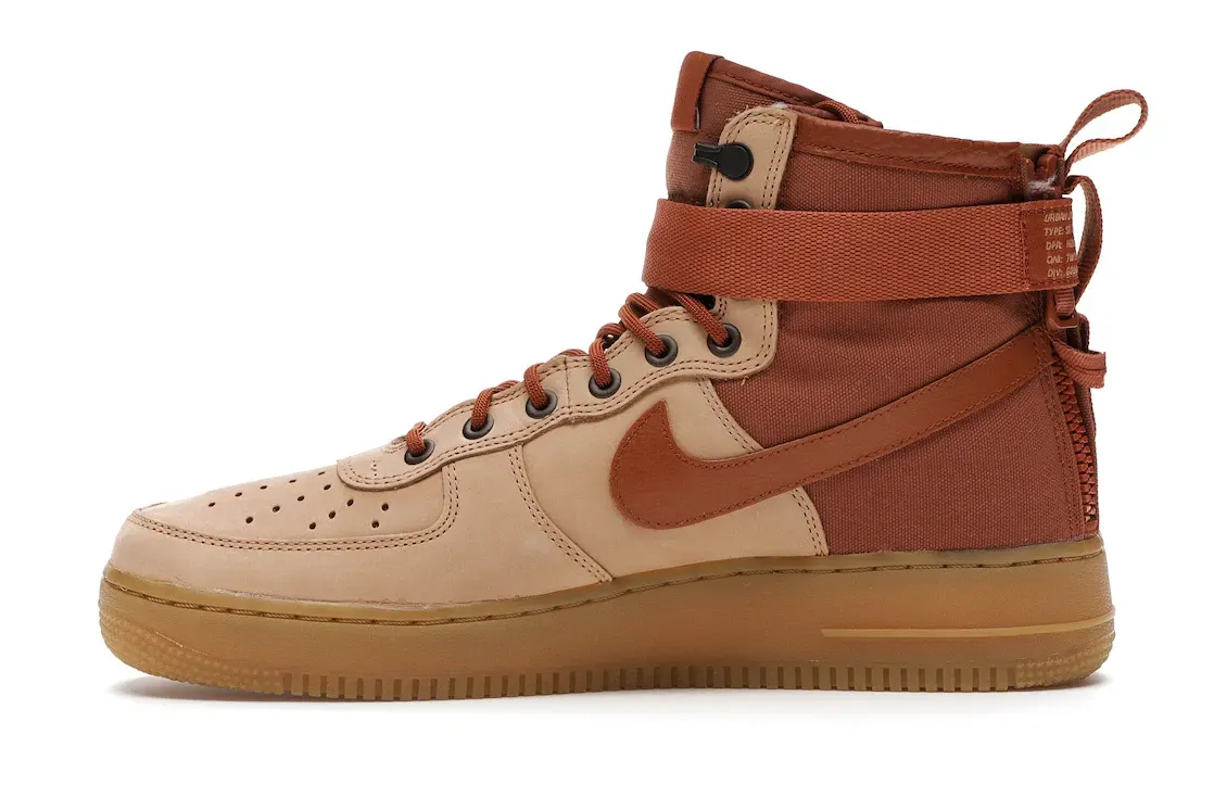 Фото № 3 с приближением к товару «‎Nike SF Air Force 1 Mid Premium Praline»