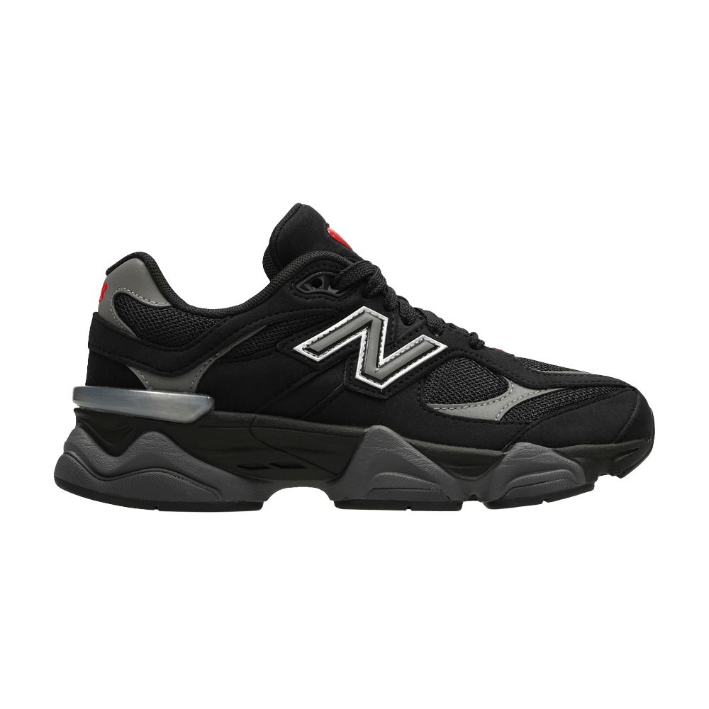 New Balance 9060 Big Kid Black Grey Silver