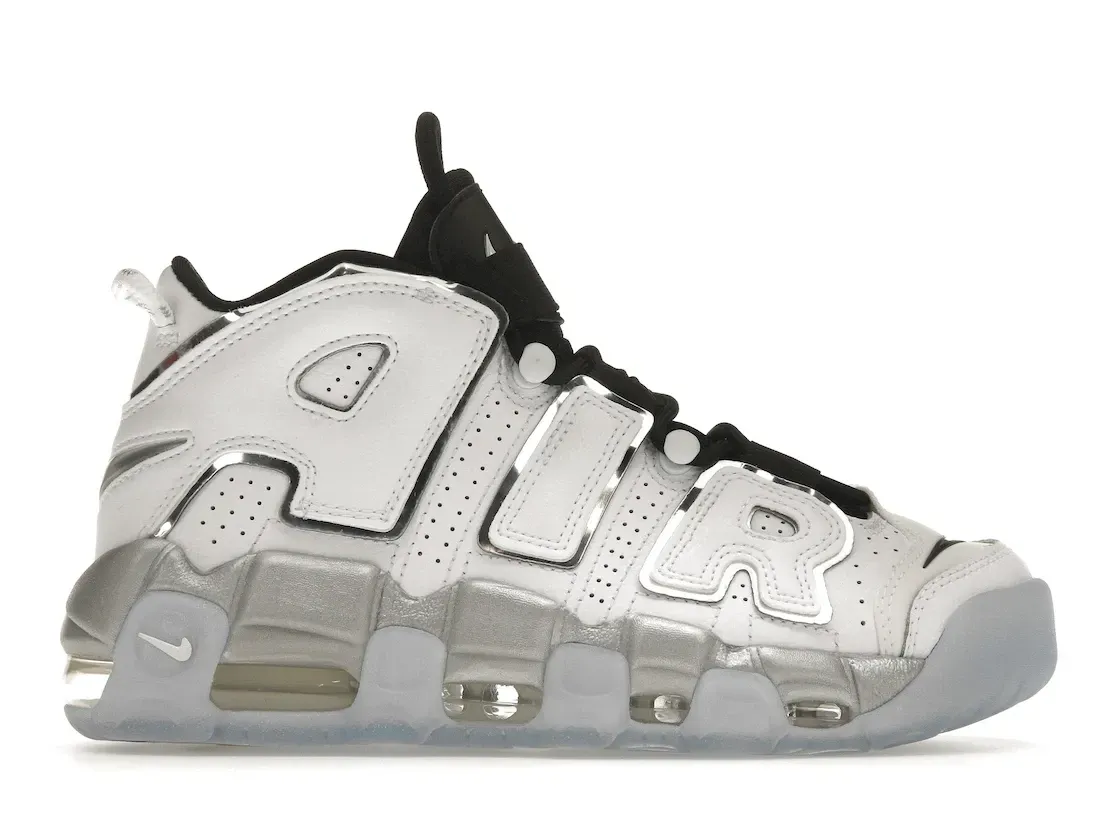 Фото № 1 с приближением к товару «‎Nike Air More Uptempo SE White Chrome »