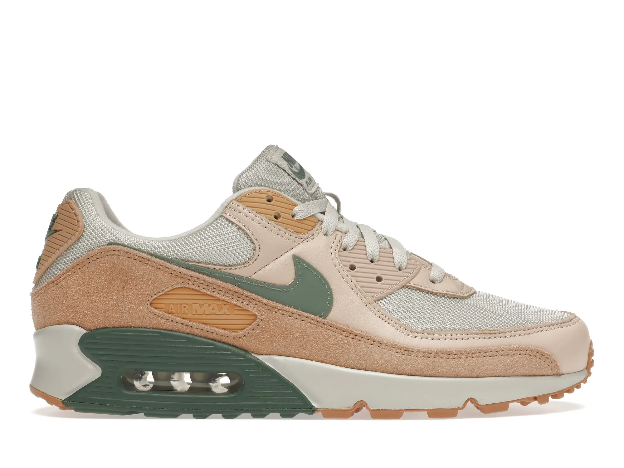 Фото № 1 с приближением к товару «‎Nike Air Max 90 Light Bone Dutch Green»