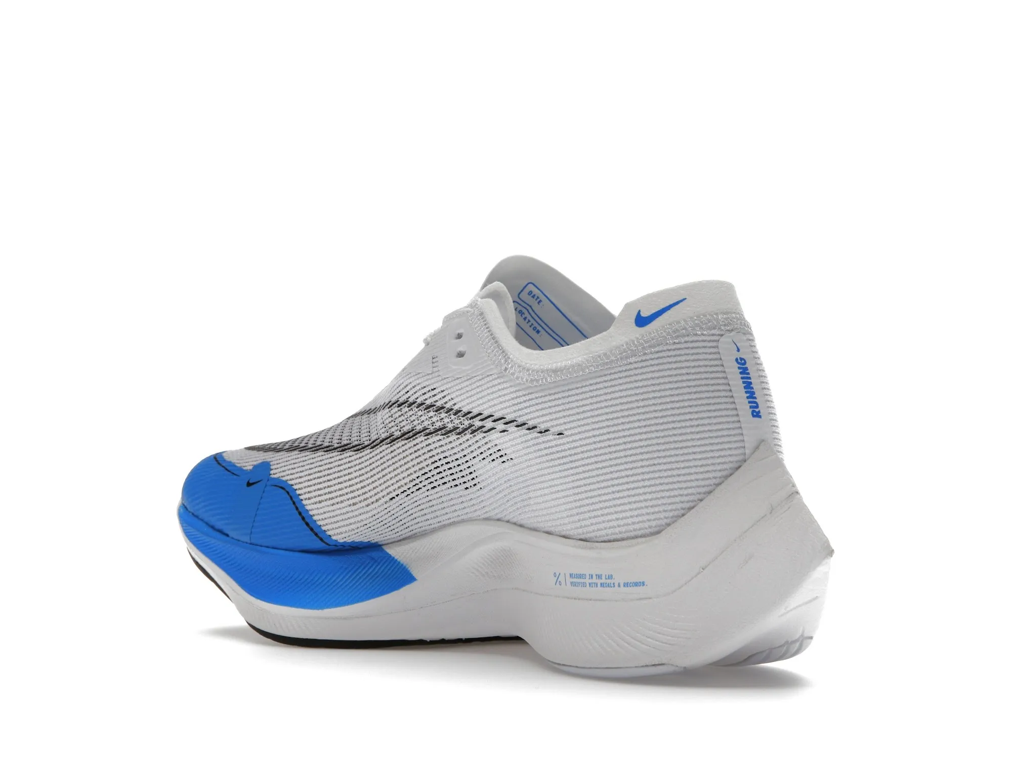 Фото № 6 с приближением к товару «‎Nike ZoomX Vaporfly Next% 2 White Photo Blue»