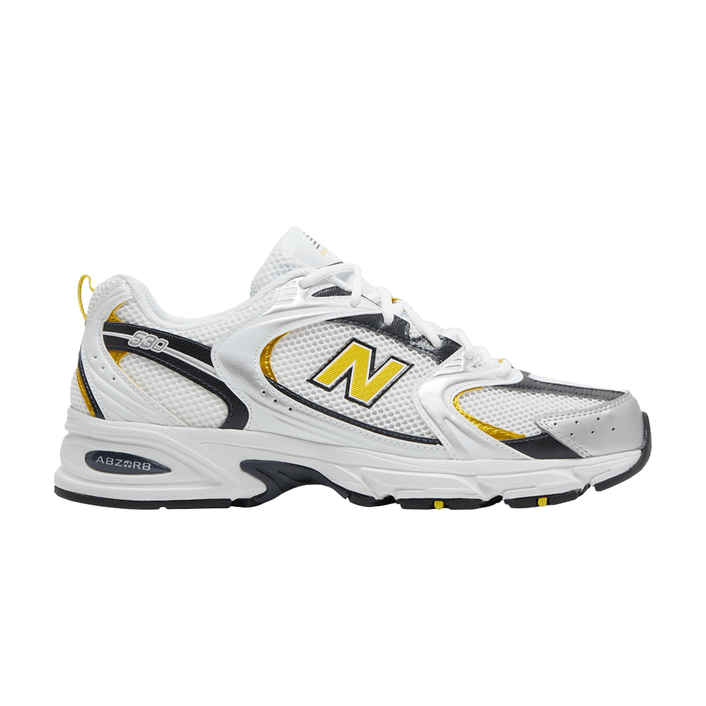 New Balance 530 White Citra Yellow