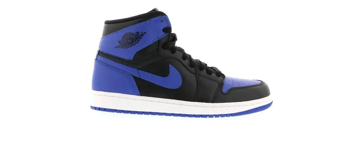 Фото № 1 с приближением к товару «‎Jordan 1 Retro Black Royal Blue (2013)»