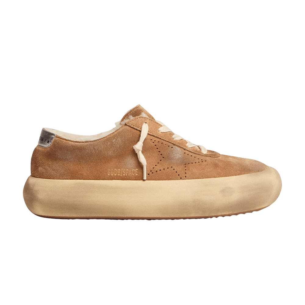 Golden Goose Women's Space Star Shearling Tobacco