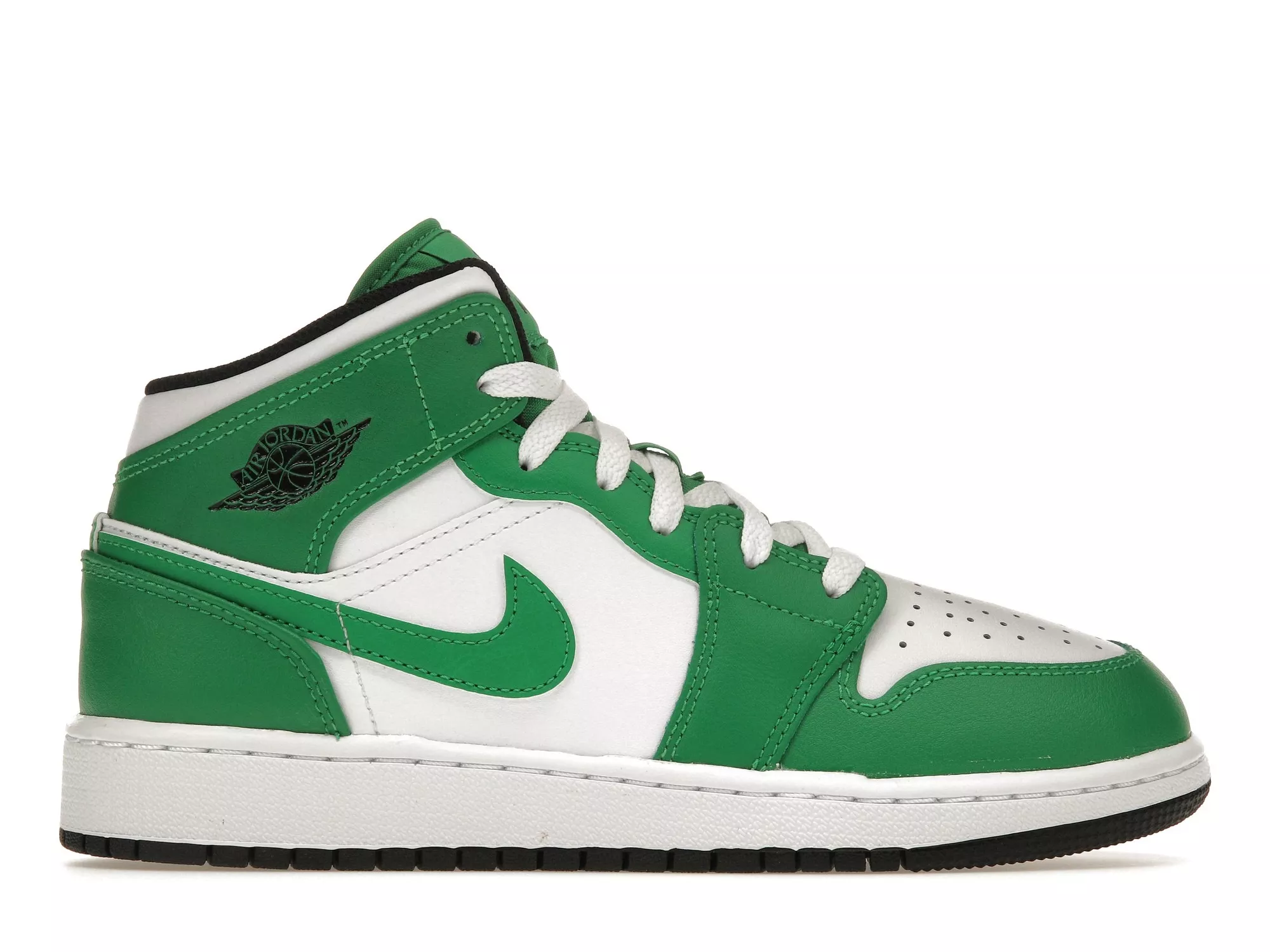 Фото № 1 с приближением к товару «‎Jordan 1 Mid Lucky Green »