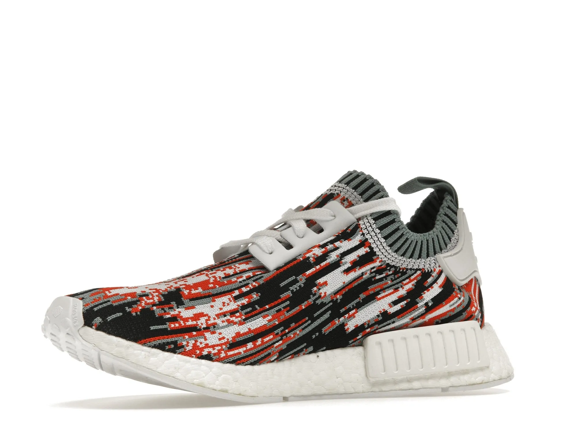 Фото № 3 с приближением к товару «‎adidas NMD R1 Sneakersnstuff Datamosh Collegiate Orange»