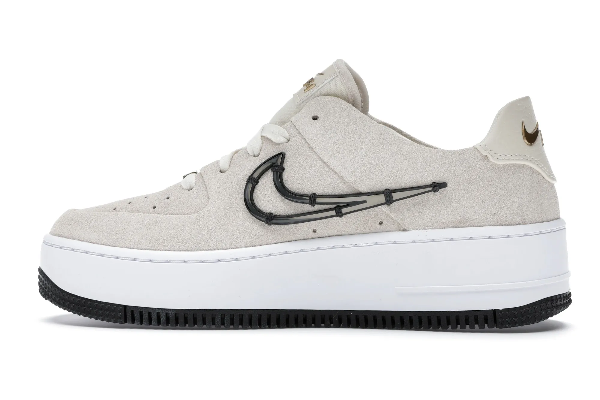 Фото № 5 с приближением к товару «‎Nike Air Force 1 Sage Low LX Light Cream Black »