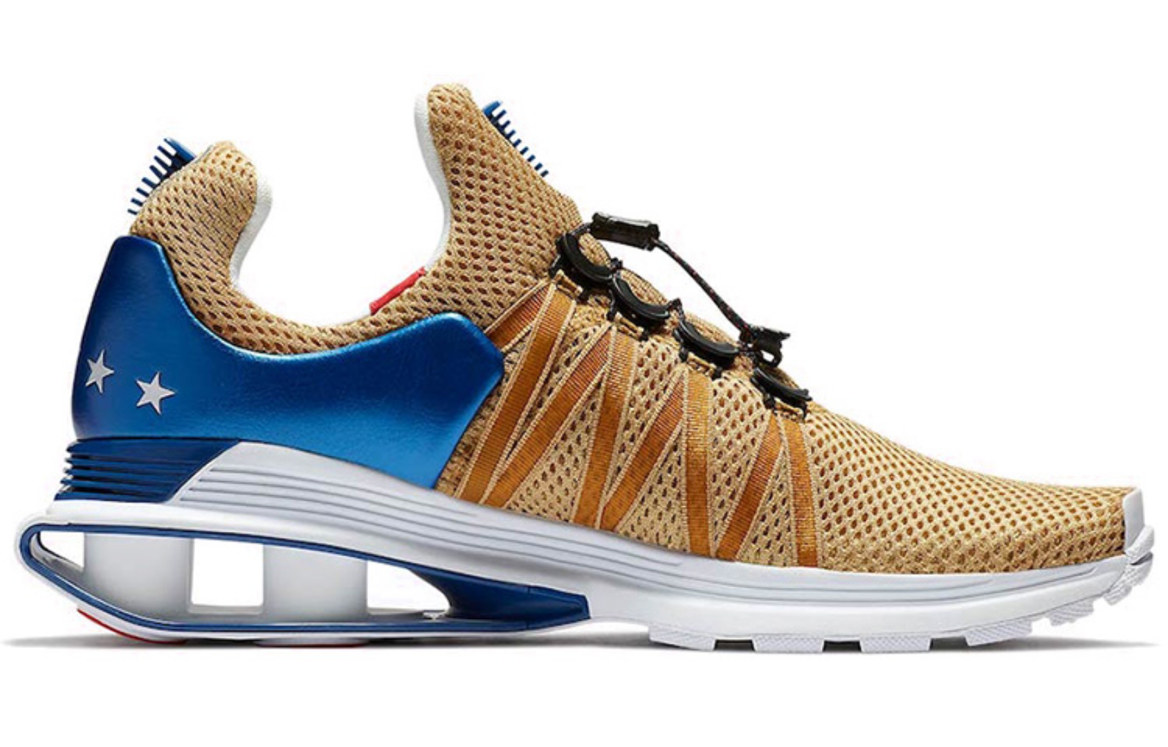 Фото № 2 с приближением к товару «‎Nike Shox Gravity 'Metallic Gold'»