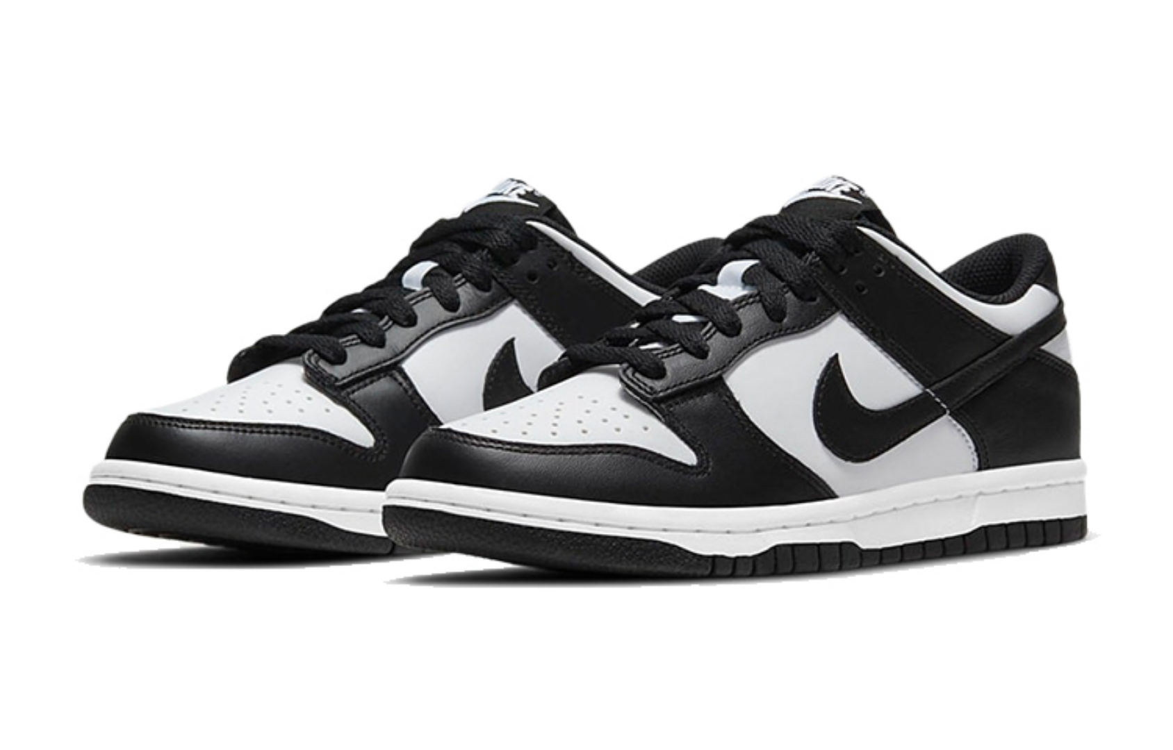 Фото № 3 с приближением к товару «‎Nike GS Dunk Low Low Skate shoes WhiteBlack»