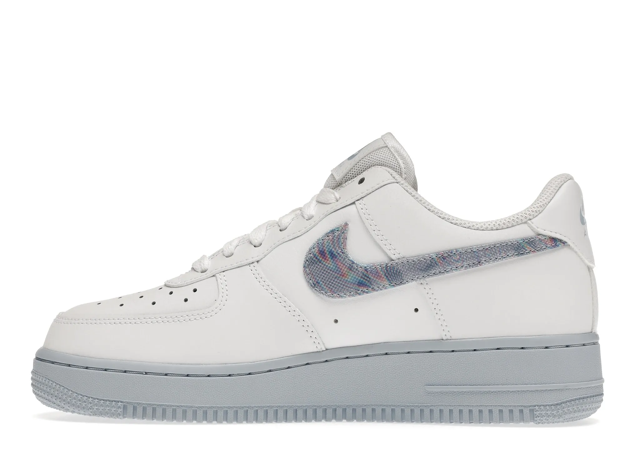 Фото № 5 с приближением к товару «‎Nike Air Force 1 Low White Hydrogen Blue »