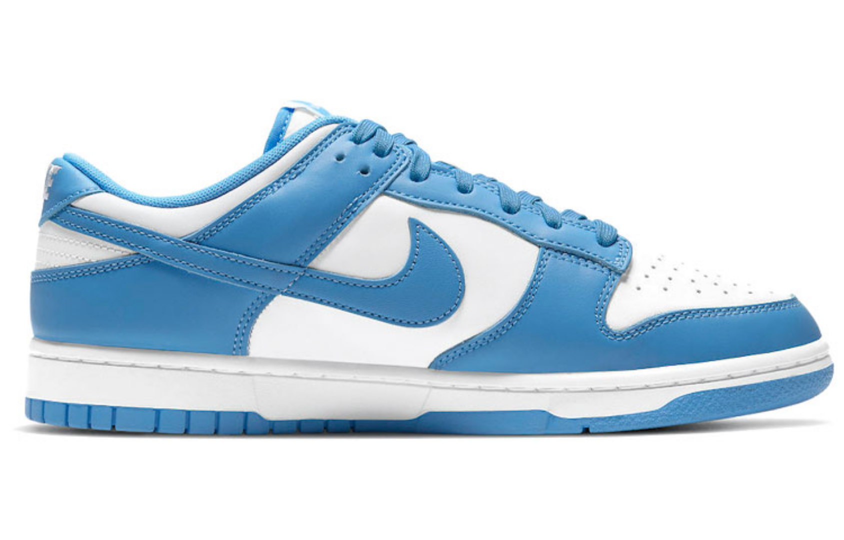 Фото № 2 с приближением к товару «‎Justin BieberNike Dunk Low Retro "University Blue"»