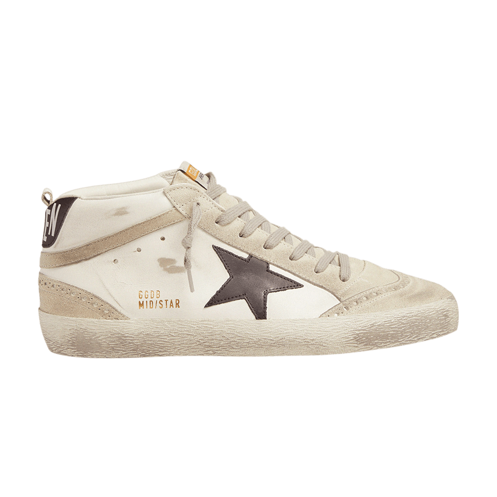 Golden Goose Mid Star White Black
