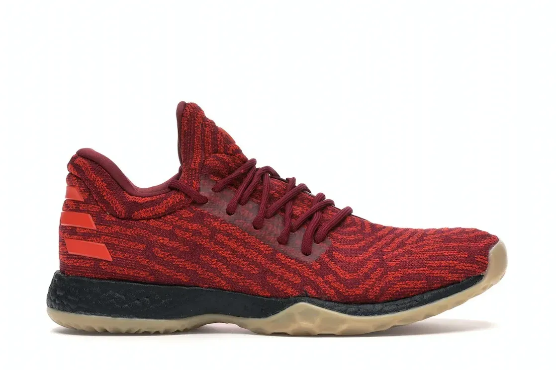 Фото № 1 с приближением к товару «‎adidas Harden LS Collegiate Burgundy»