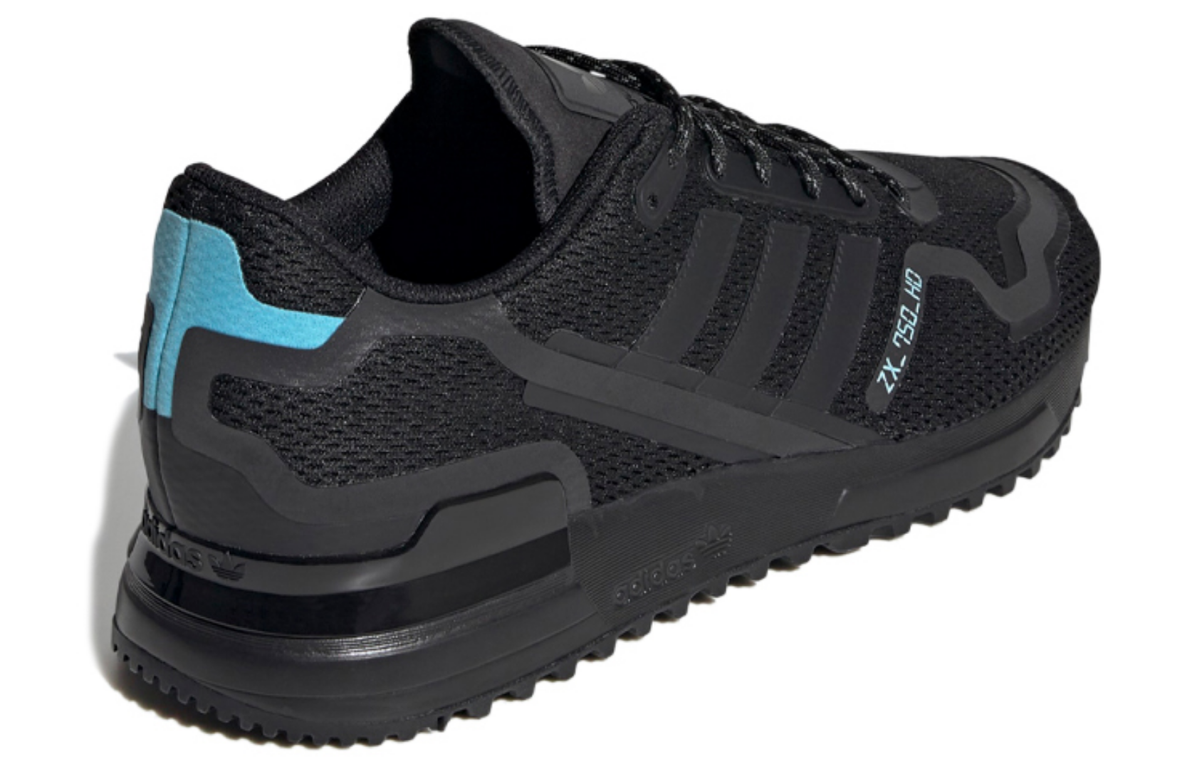 Фото № 4 с приближением к товару «‎adidas originals ZX 750 HD 'Core Black Cyan'»