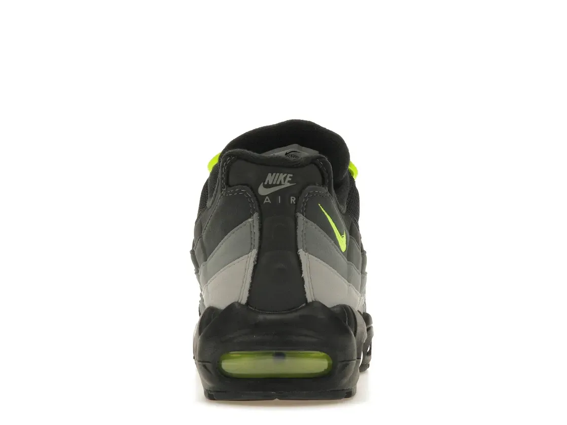 Фото № 4 с приближением к товару «‎Nike Air Max 95 Black Neon»