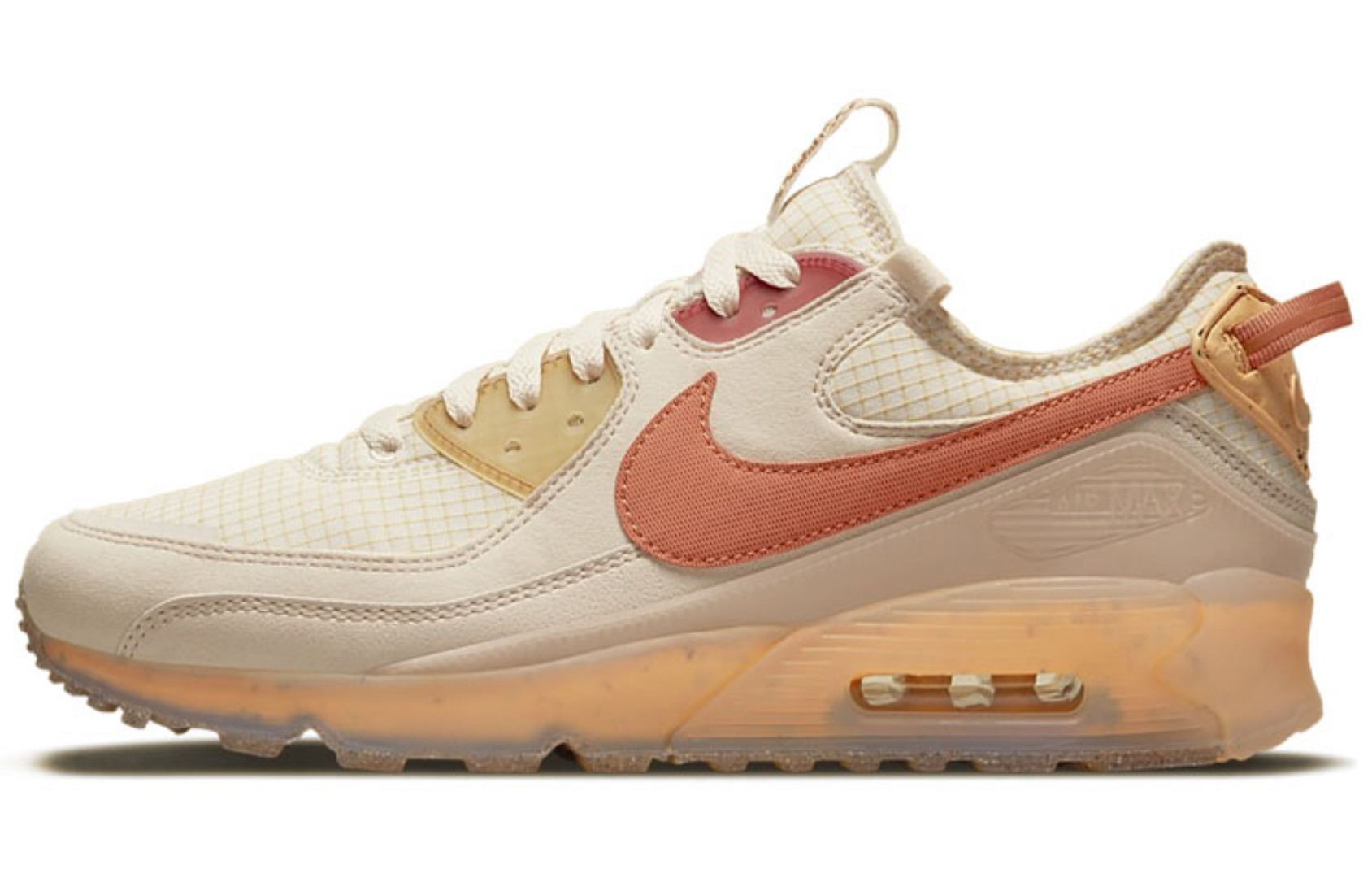 Фото № 1 с приближением к товару «‎Nike Air Max 90 Terrascape Running Shoes Fuel Orange»