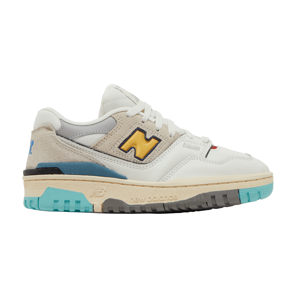 New Balance 550 Big Kid White Surf