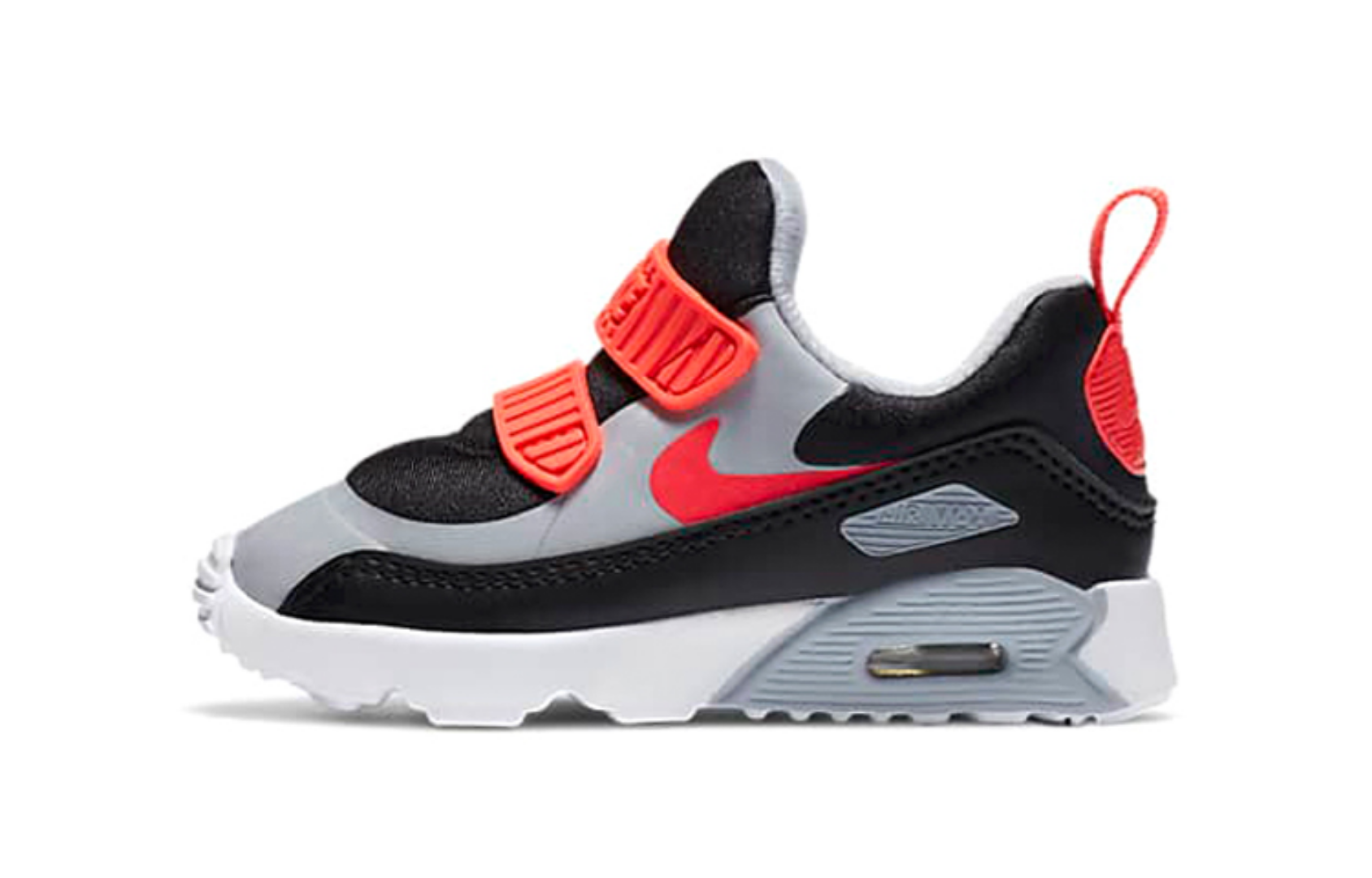 Фото № 1 с приближением к товару «‎Nike Air Max Tiny 90 (TD) BlackGreyRed»