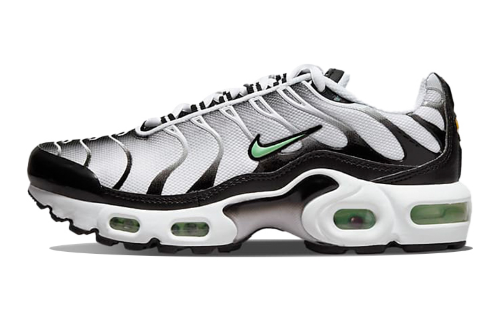 Фото № 1 с приближением к товару «‎Nike Air Max Plus (GS) Low-Top Running Shoes BlackWhite»