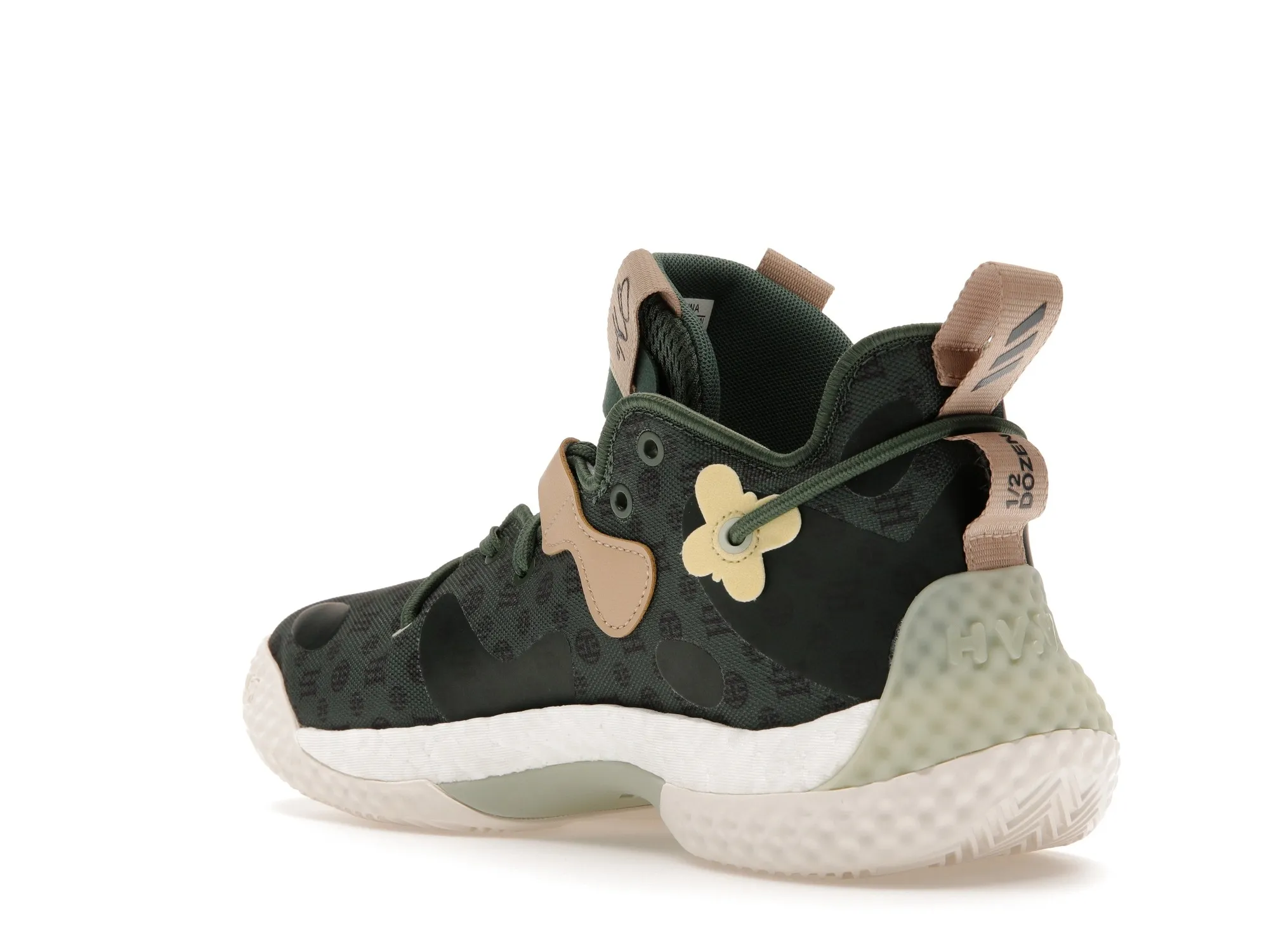 Фото № 6 с приближением к товару «‎adidas Harden Vol. 6 Green Oxide Monogram»