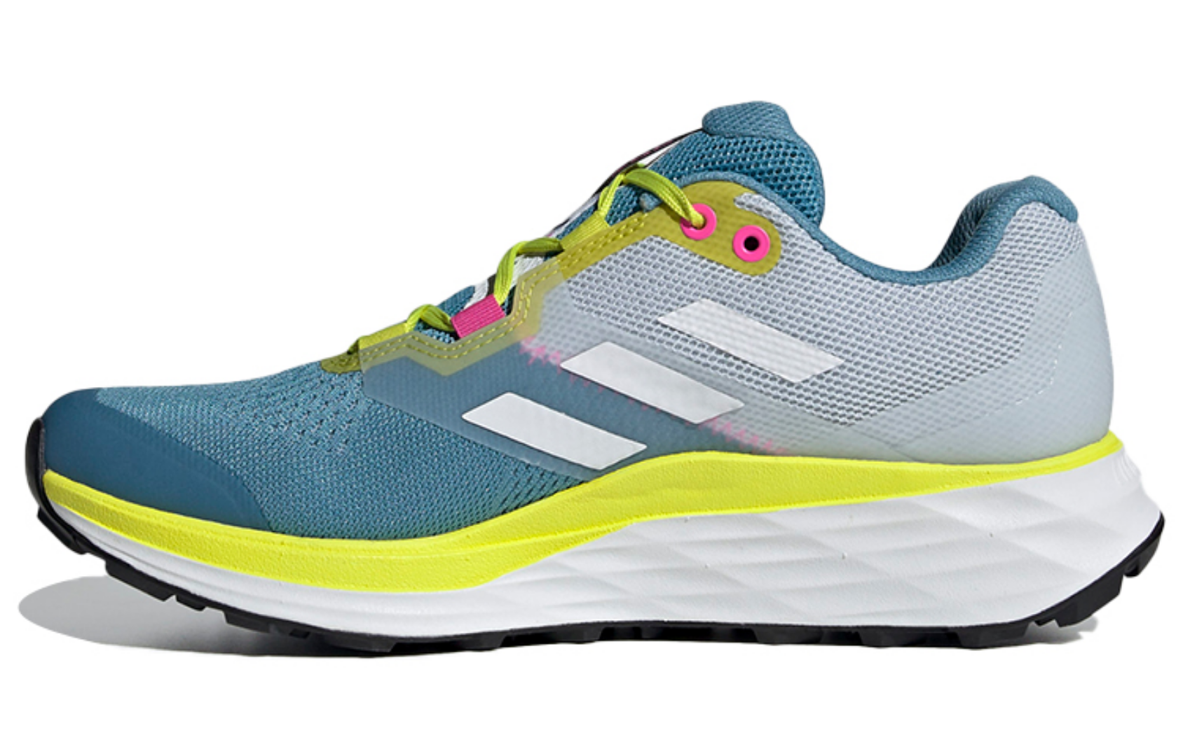 Фото № 1 с приближением к товару «‎adidas Terrex Two Flow Trail Wmns BlueGreenGrey»