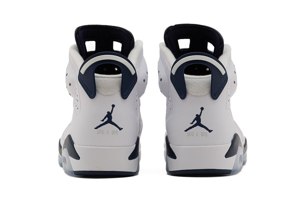 Фото № 4 с приближением к товару «‎Jordan Air Jordan 6 Retro 'Midnight Navy' 2021»