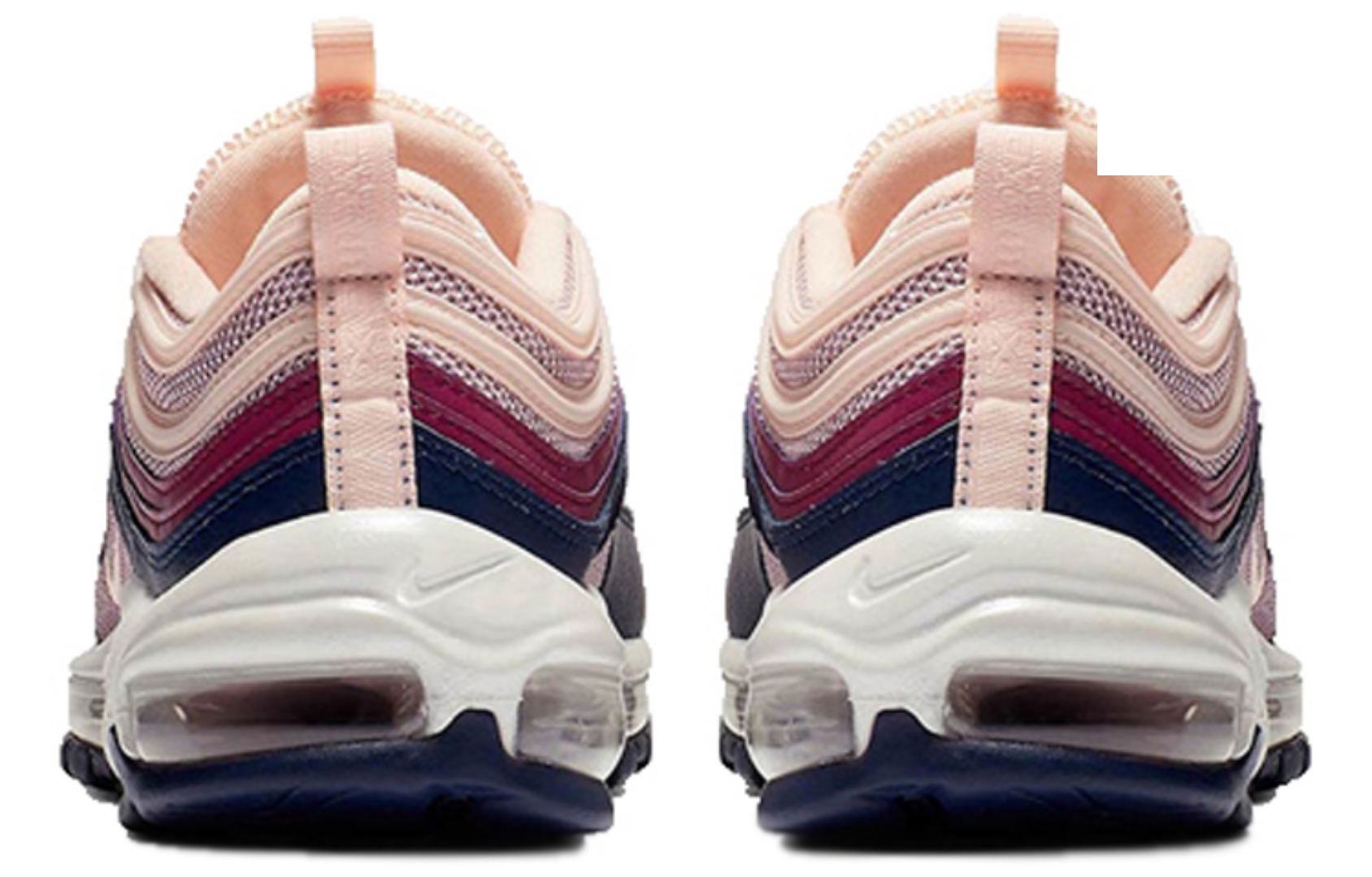 Фото № 3 с приближением к товару «‎Nike Air Max 97 Running Shoes Plum Chalk»