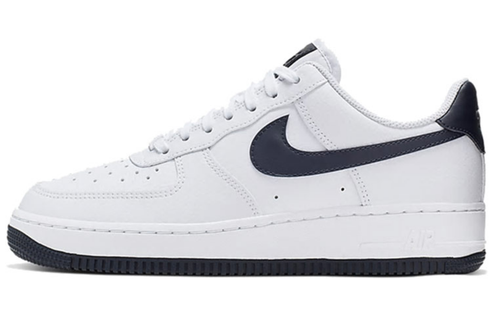 Фото № 1 с приближением к товару «‎Nike Air Force 1 '07 Skate Shoes White Obsidian»