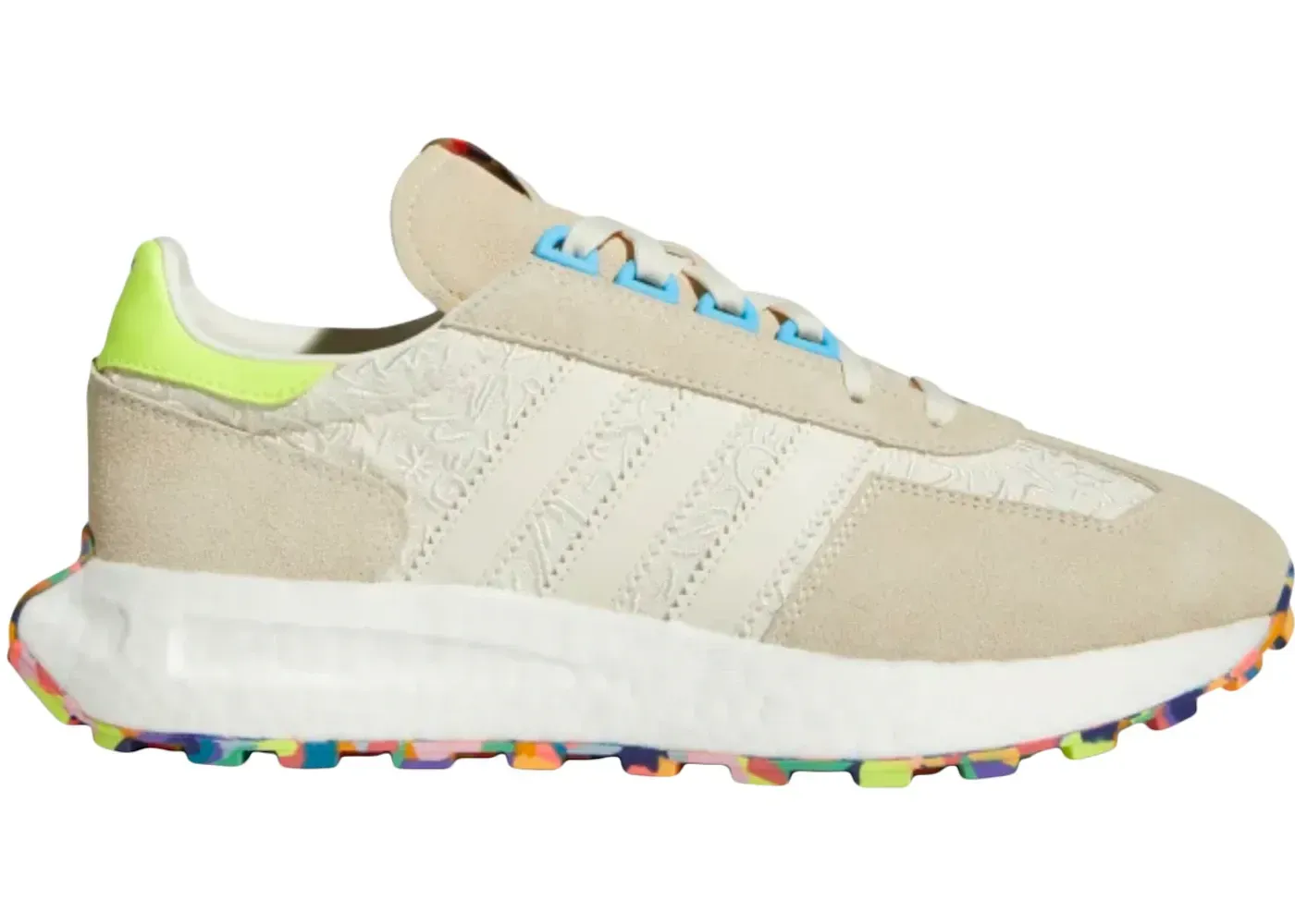 Фото № 1 с приближением к товару «‎adidas Retropy E5 Pride Cream White Purple»