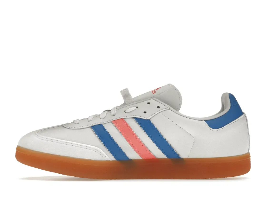 Фото № 3 с приближением к товару «‎adidas Velosamba Vegan Cloud White Turbo Blue Rush»